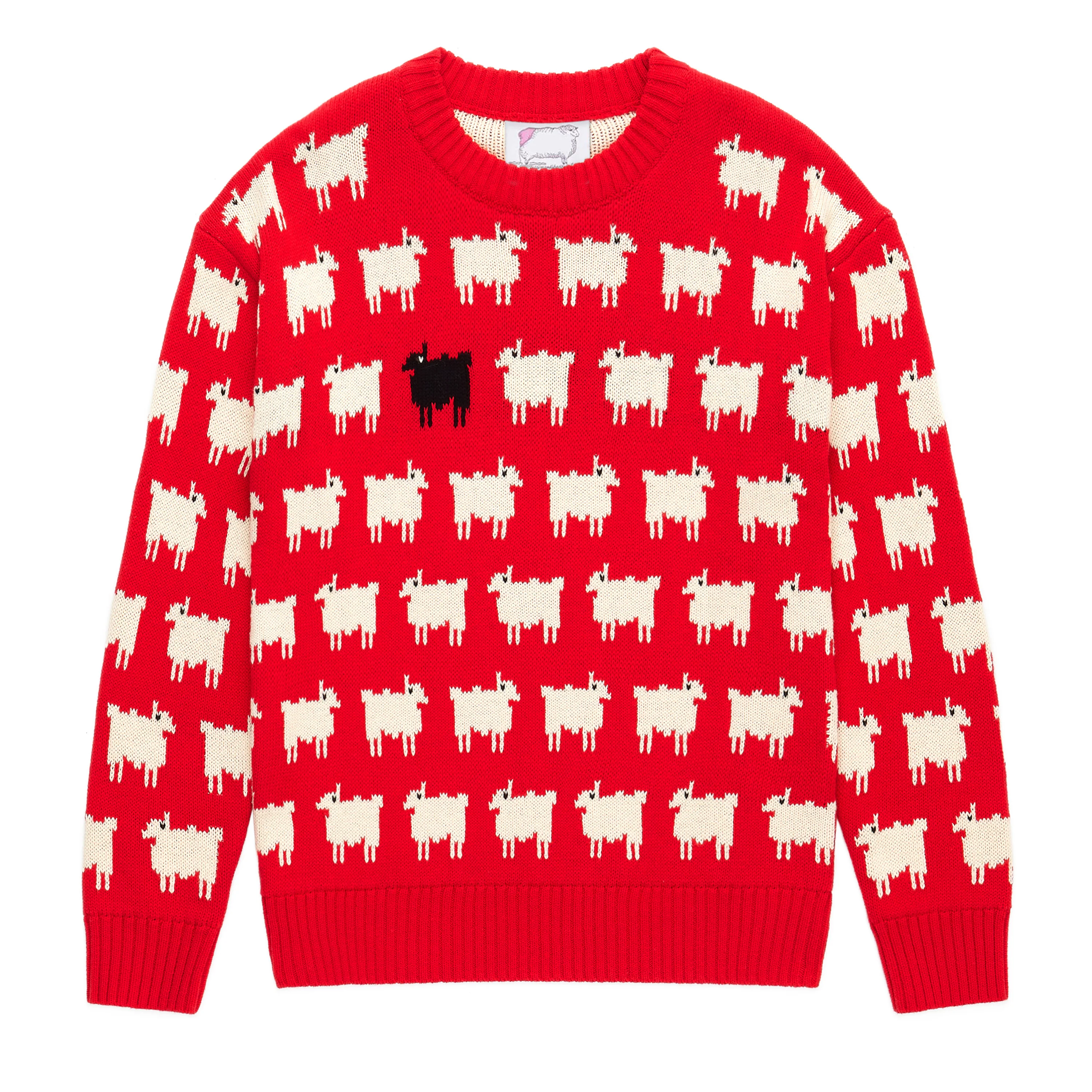 Rowing Blazers Black Sheep Red Sweater