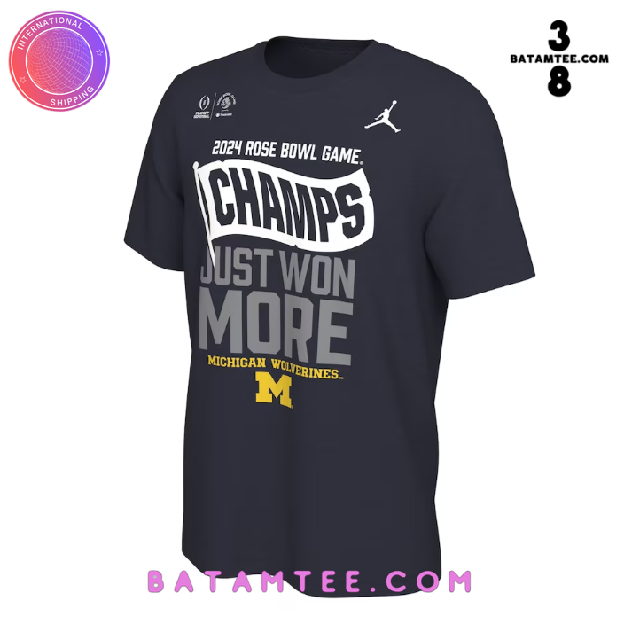 Michigan Wolverines 2024 Rose Bowl Game Champions T-Shirt's Overview - Batamtee Shop - Threads & Totes: Your Style Destination