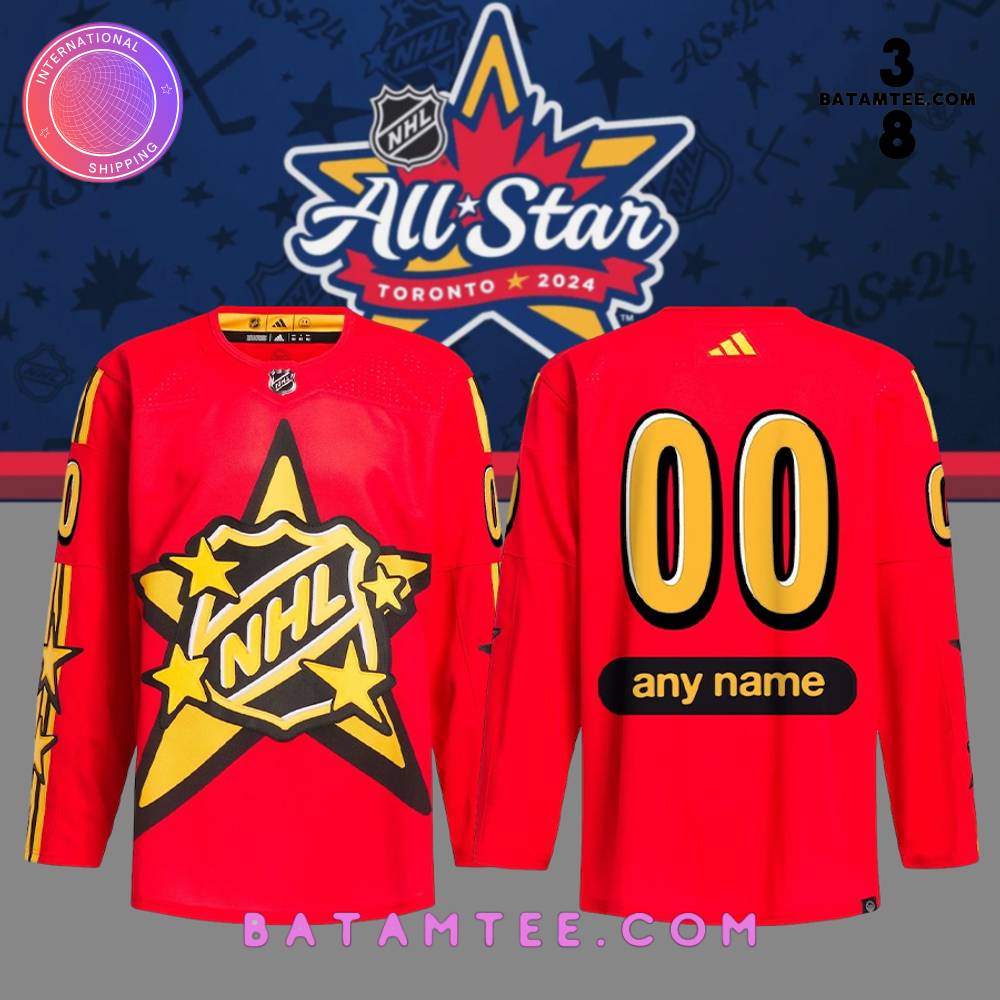 2024 NHL All-Star Game Toronto x drew house Red Primegreen Personalized Hockey Jersey's Overview - Batamtee Shop - Threads & Totes: Your Style Destination