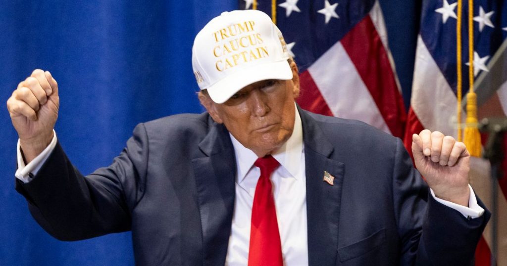 Trump Caucus Captains Cap: Essential Accessory for the 2024 Iowa Caucuses Campain