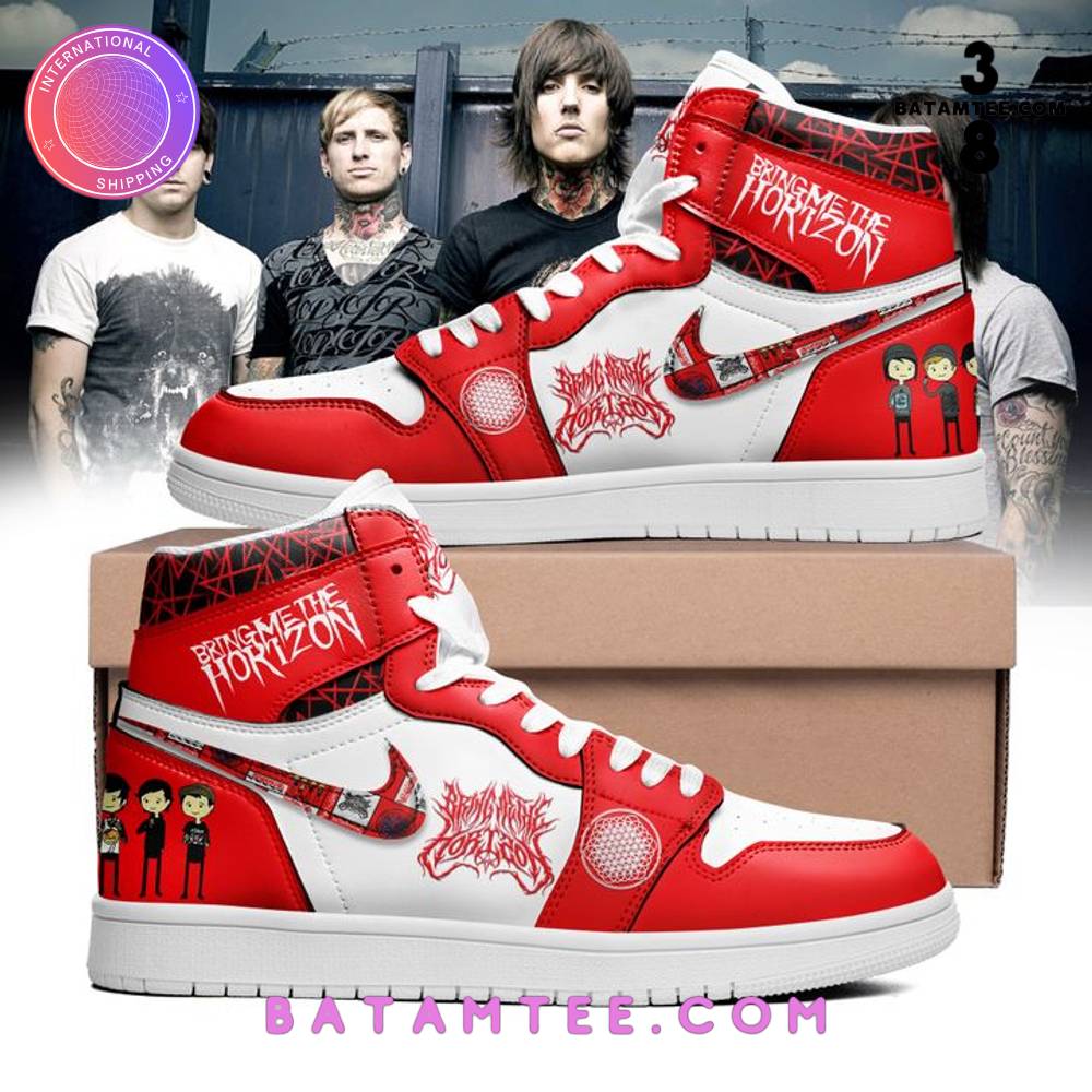 Bring Me The Horizon Rock Band Air Jordan 1 Sneaker