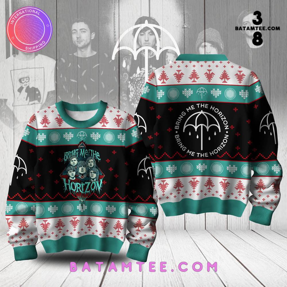 Bring Me The Horizon Rock Band Ugly Christmas Sweater