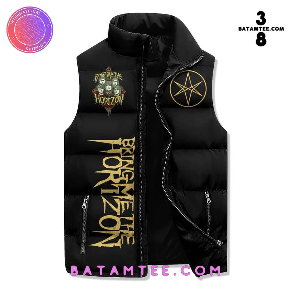 Bring Me The Horizon You Got Hell To Pay Sleeveless Puffer Jacket