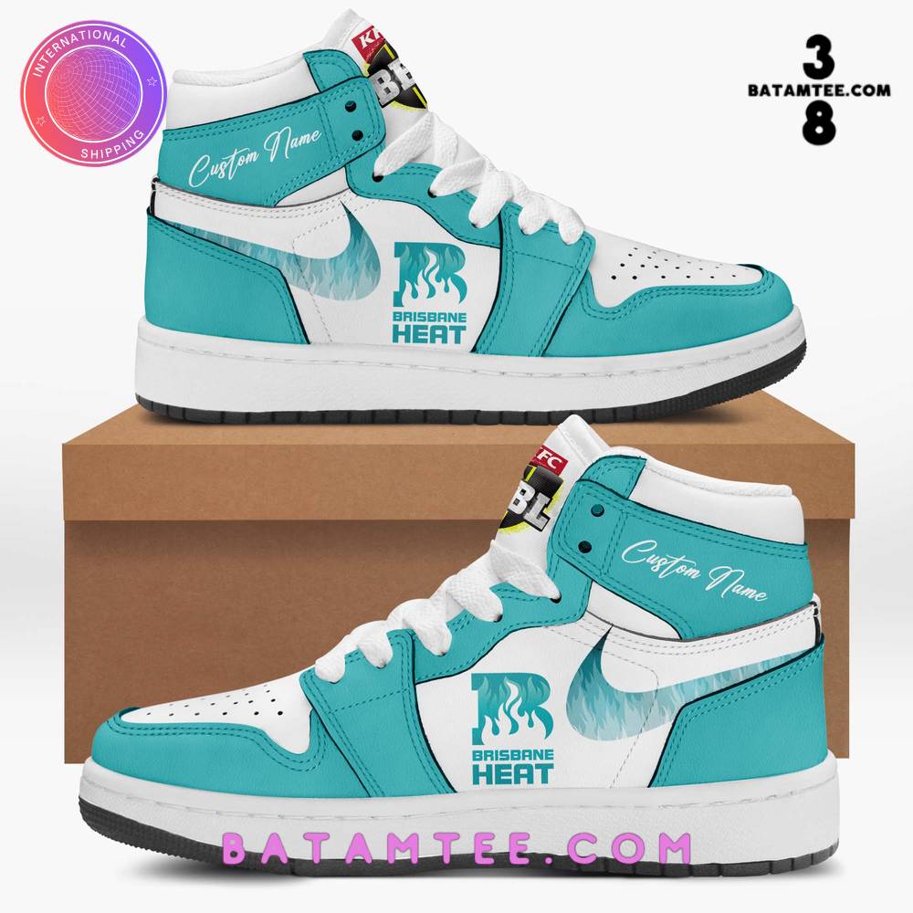 Brisbane Heat BBL 13 Mens Champions Custom Name Air Jordan 1 Sneaker's Overview - Batamtee Shop - Threads & Totes: Your Style Destination