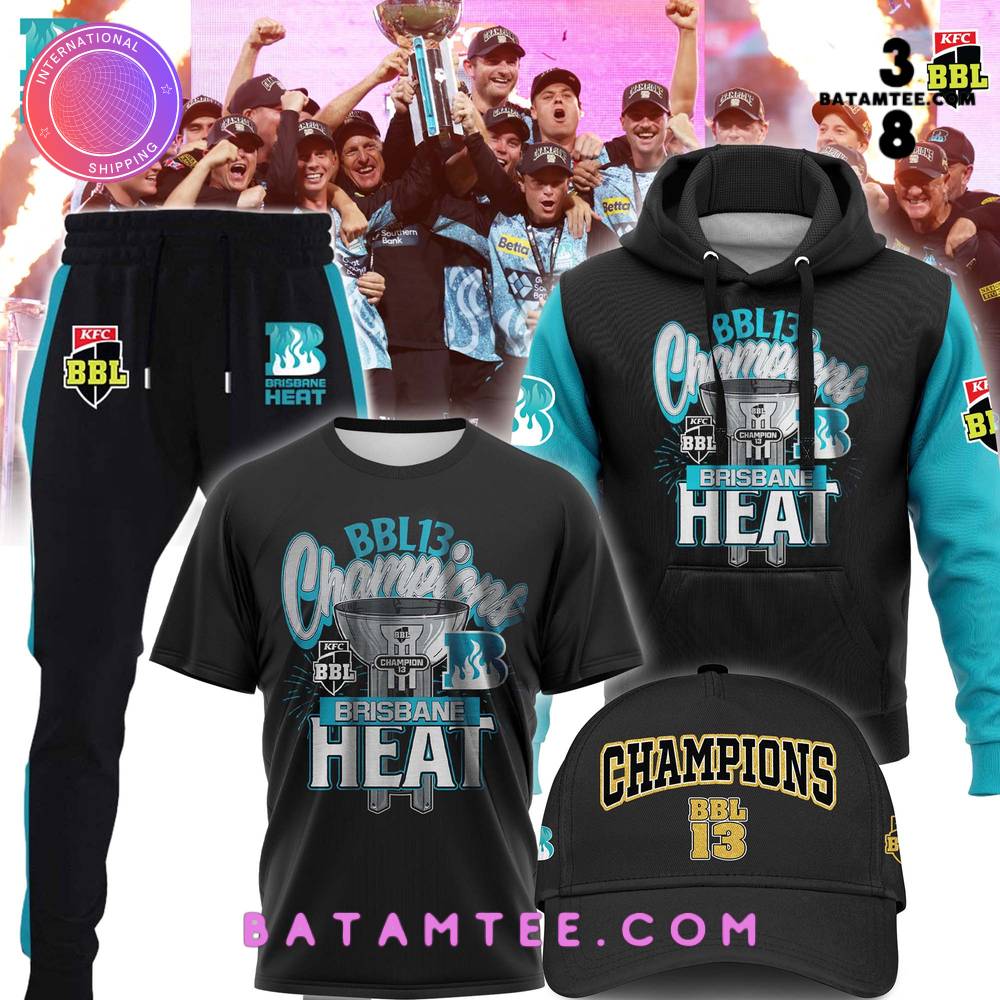 Brisbane Heat BBL 13 Mens Champions Hoodie, Pants, Cap's Overview - Batamtee Shop - Threads & Totes: Your Style Destination