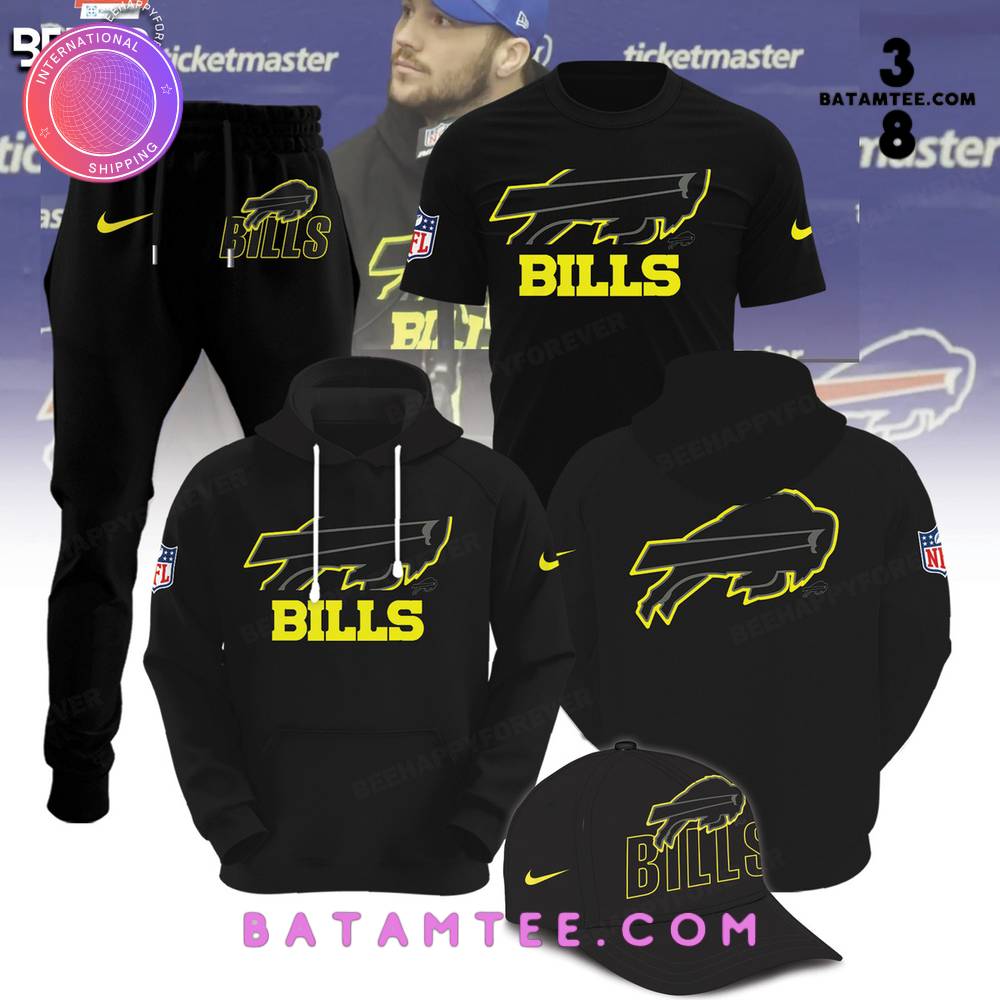 Buffalo Bills Black Hoodie, Pants, Cap's Overview - Batamtee Shop - Threads & Totes: Your Style Destination