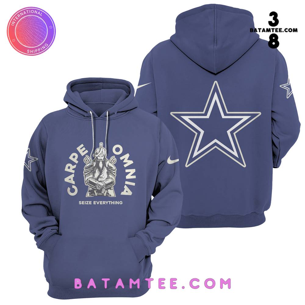 Dallas Cowboys Carpe Omnia Seize Everything Hoodie, Pants, Cap's Overview - Batamtee Shop - Threads & Totes: Your Style Destination