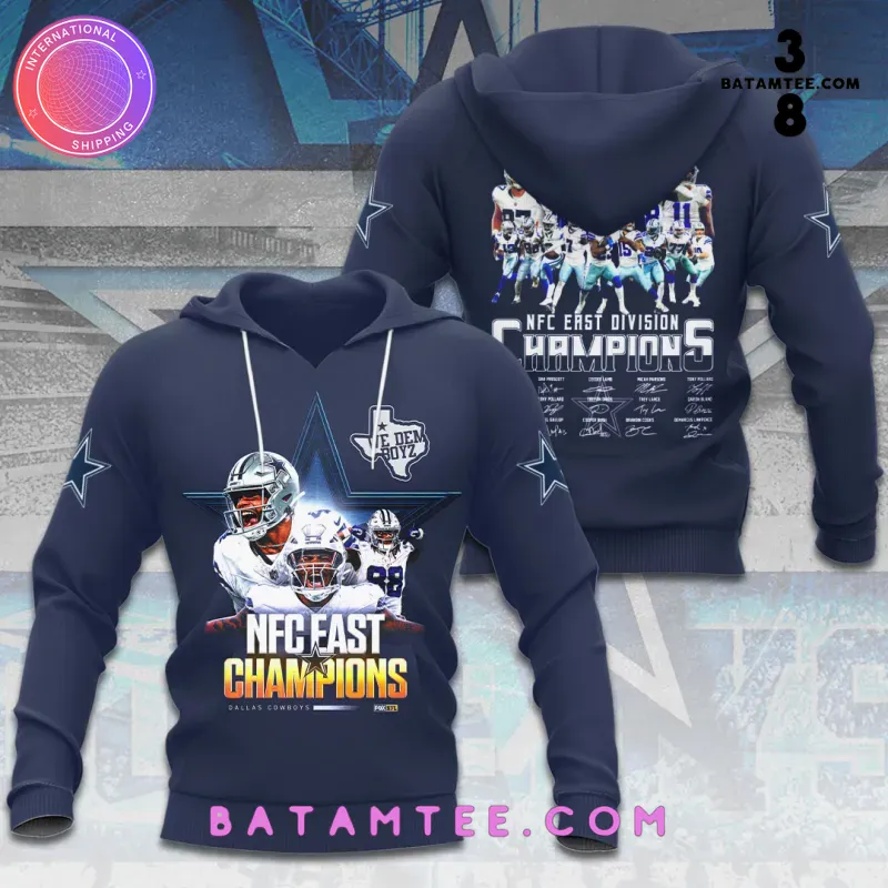 Dallas Cowboys NFC East Champions Hoodie