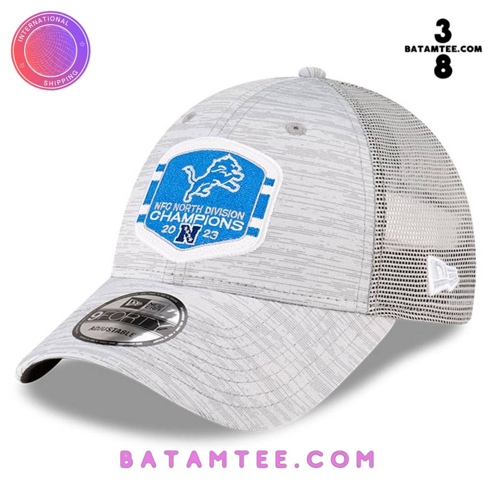 Detroit Lions 2023 NFC North Division Champions Locker Room Hat - Heather Gray's Overview - Batamtee Shop - Threads & Totes: Your Style Destination