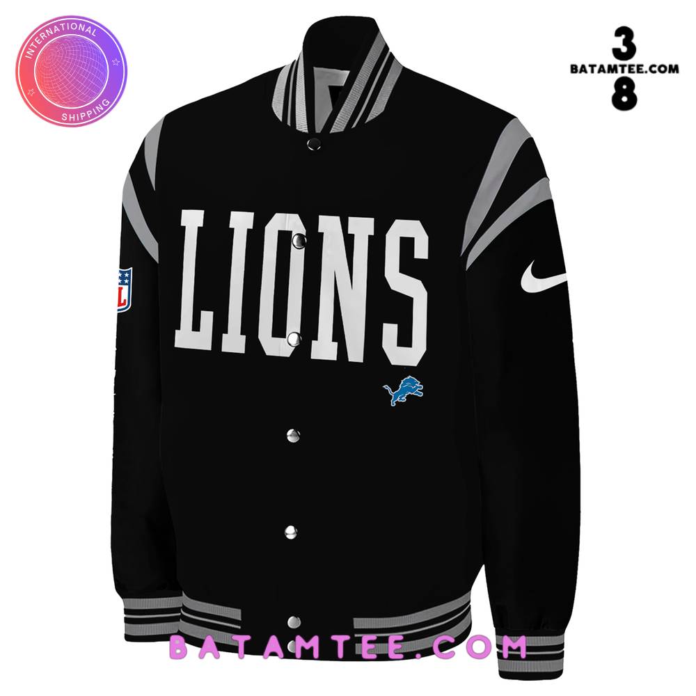 Eminem x Detroit Lions Baseball Jacket's Overview - Batamtee Shop - Threads & Totes: Your Style Destination