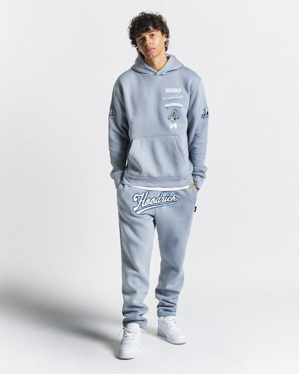 Hoodrich Stadium Grey Hoodie, Pants