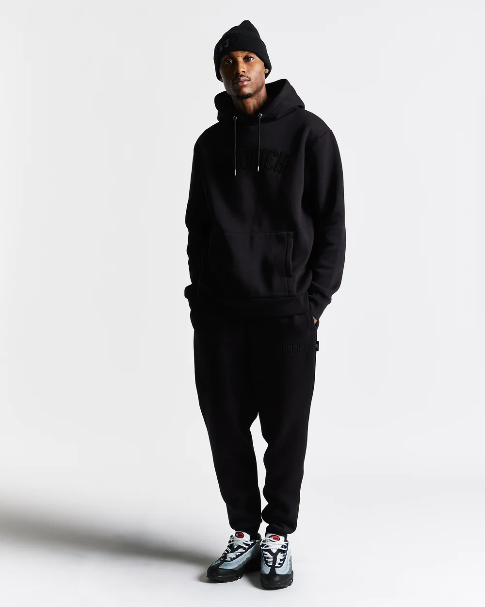 Hoodrich OG Kraze Black Hoodie, Pants