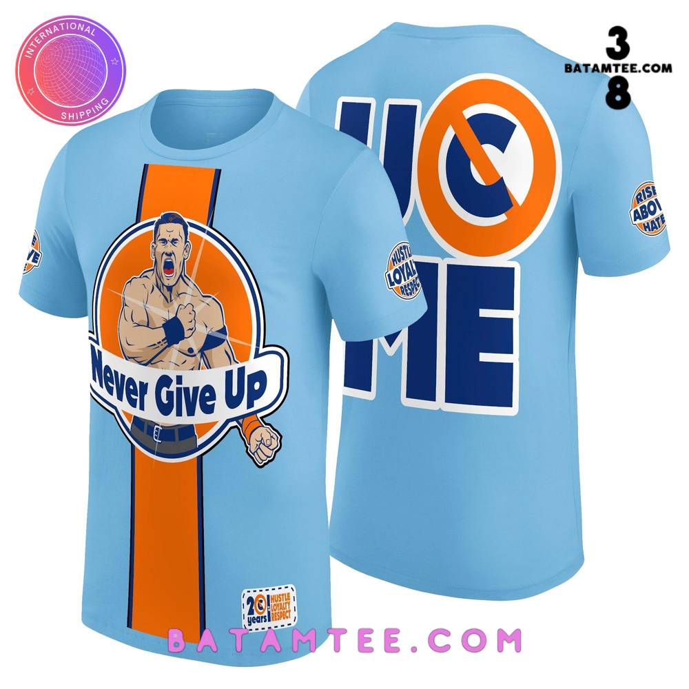 John Cena UCME Never Give Up T-Shirt, Cap's Overview - Batamtee Shop - Threads & Totes: Your Style Destination