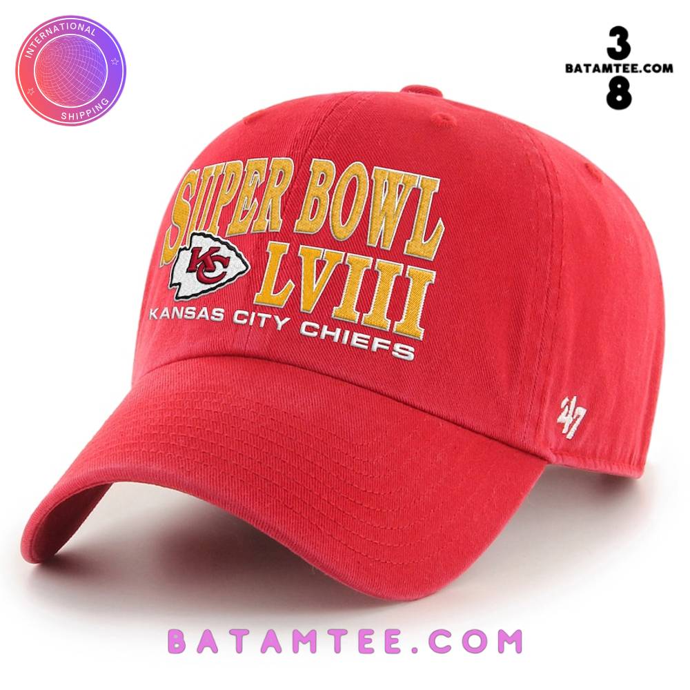 Kansas City Chiefs Super Bowl LVIII Clean Up Adjustable Hat - Red's Overview - Batamtee Shop - Threads & Totes: Your Style Destination