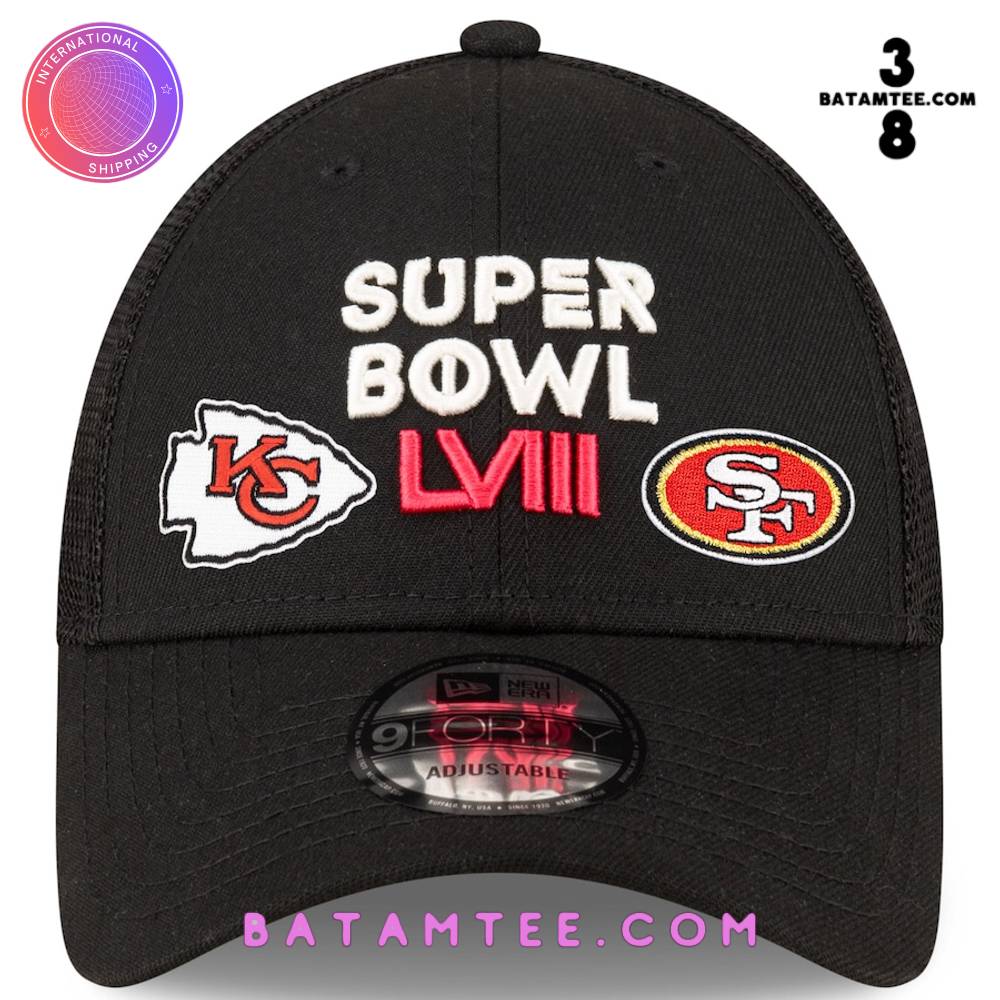 Kansas City Chiefs vs. San Francisco 49ers Super Bowl LVIII Matchup Trucker Adjustable Hat's Overview - Batamtee Shop - Threads & Totes: Your Style Destination