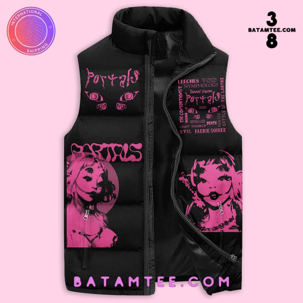 Melanie Martinez Sleeveless Puffer Jacket's Overview - Batamtee Shop - Threads & Totes: Your Style Destination