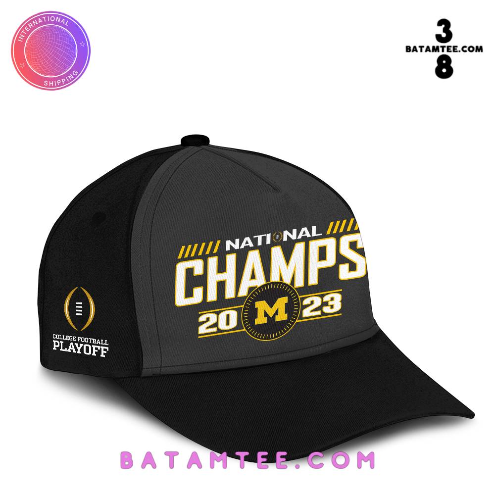 Michigan Wolverines 2023 National Champions Go Blue Baseball Jacket, Cap's Overview - Batamtee Shop - Threads & Totes: Your Style Destination