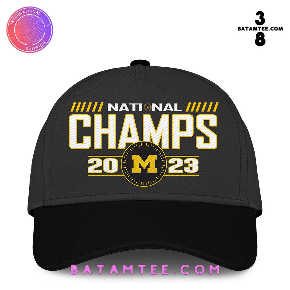 Michigan Wolverines CFP 2023 National Champions Go Blue Baseball Jacket, Cap's Overview - Batamtee Shop - Threads & Totes: Your Style Destination