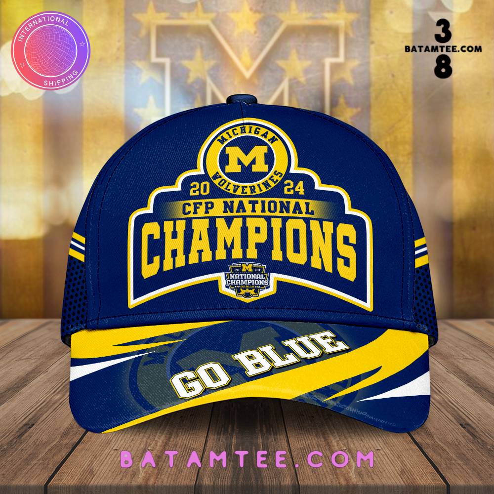 Michigan Wolverines CFP National Champions Go Blue Cap