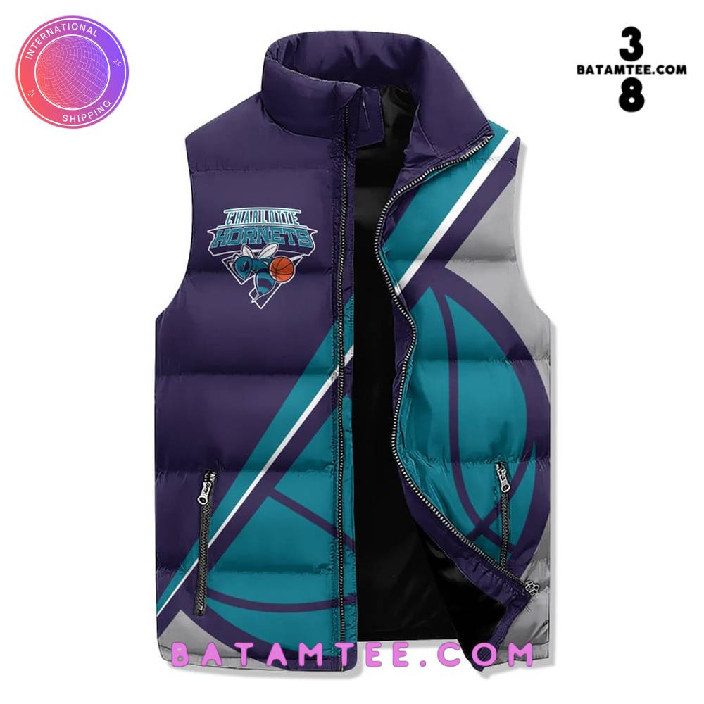 NBA Charlotte Hornets Buzz City Sleeveless Puffer Jacket's Overview - Batamtee Shop - Threads & Totes: Your Style Destination