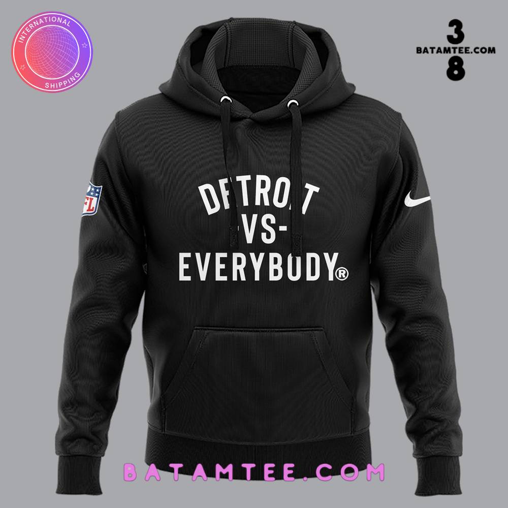 NFL Detroit Lions vs Everybody Hoodie, Pants, Cap's Overview - Batamtee Shop - Threads & Totes: Your Style Destination