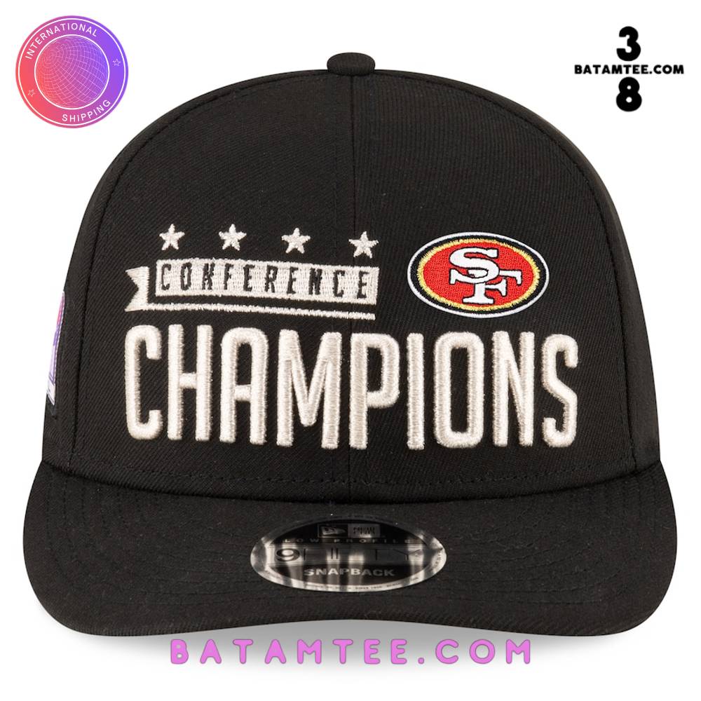 San Francisco 49ers 2023 NFC Champions Locker Room Snapback Hat's Overview - Batamtee Shop - Threads & Totes: Your Style Destination