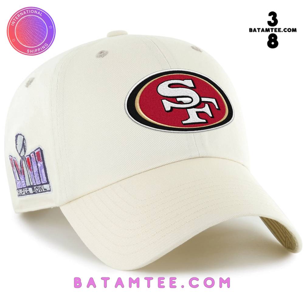 San Francisco 49ers Super Bowl LVIII Side Patch Clean Up Adjustable Hat - Natural's Overview - Batamtee Shop - Threads & Totes: Your Style Destination