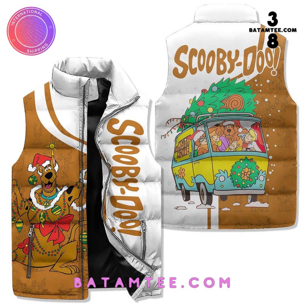 Scooby Doo Trip Sleeveless Puffer Jacket