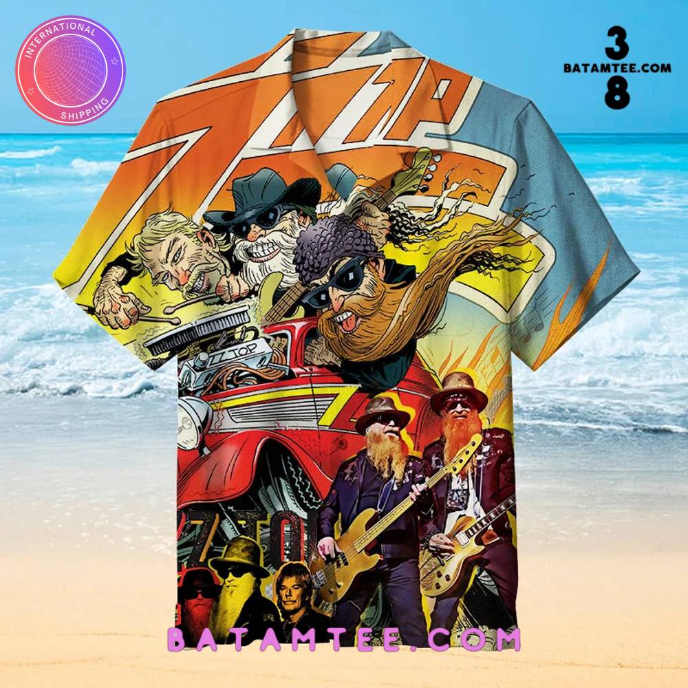 ZZ Top Rock Band Hawaiian Shirt