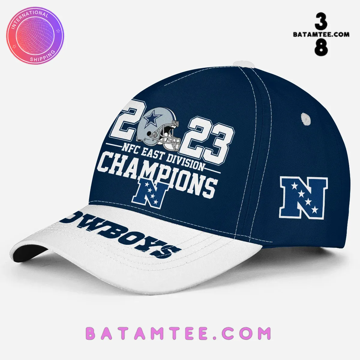 Dallas Cowboys 2023 NFC East Division Champions Classic Cap's Overview - Batamtee Shop - Threads & Totes: Your Style Destination