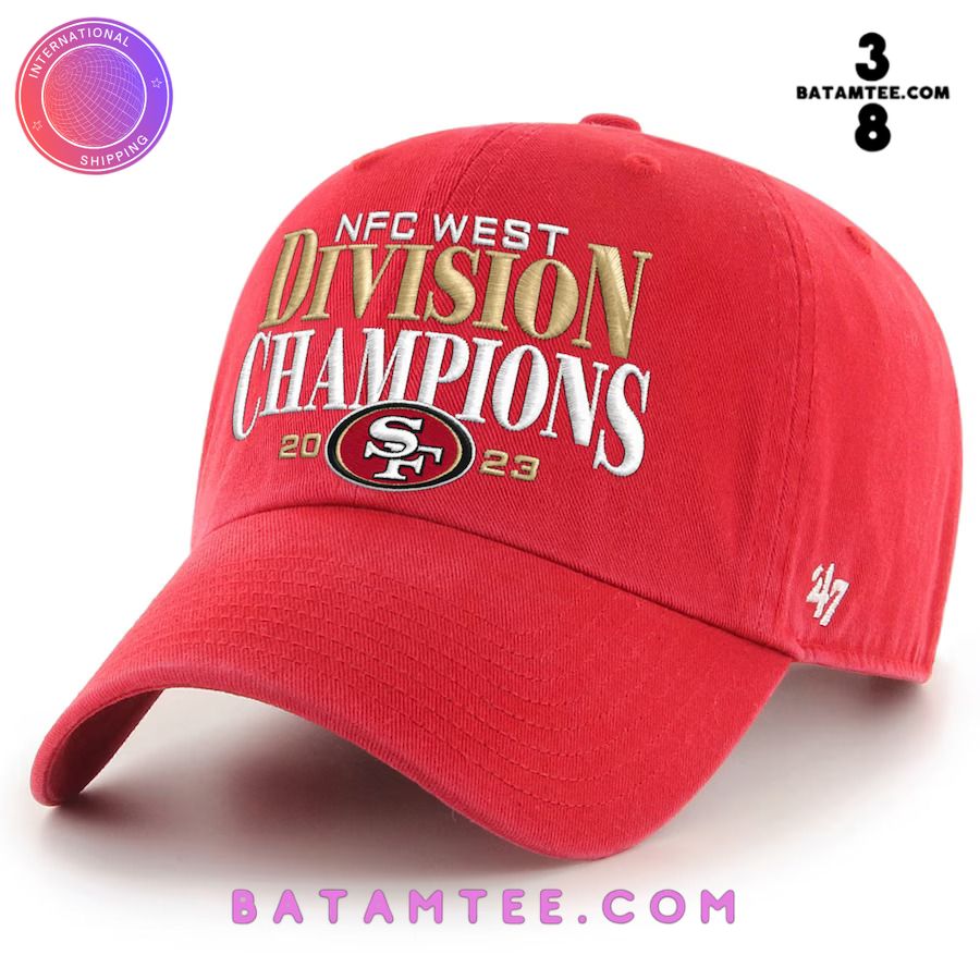 San Francisco 49ers 2023 NFC West Division Champions Cap