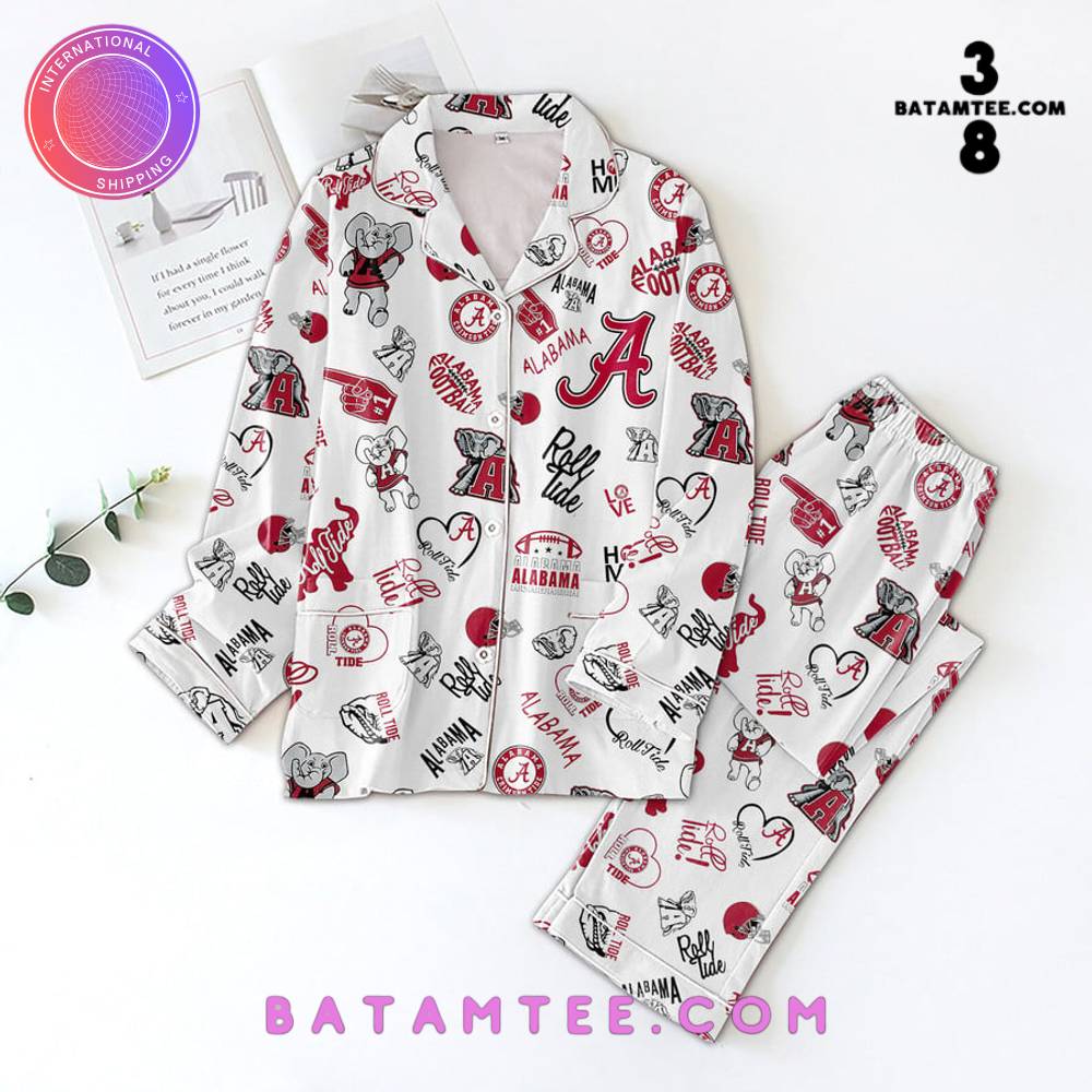 Alabama Crimson Tide Football Button Down Pyjama Set's Overview - Batamtee Shop - Threads & Totes: Your Style Destination