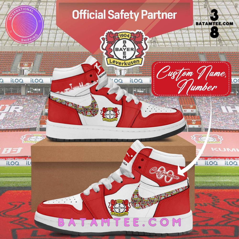 Bayer Leverkusen Personalized Air Jordan 1 Sneaker's Overview - Batamtee Shop - Threads & Totes: Your Style Destination