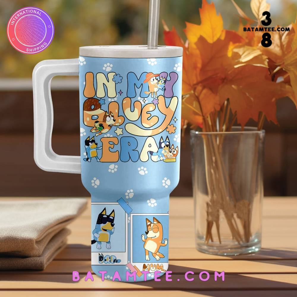 Bluey The Heeler Family 40oz Stanley Tumbler