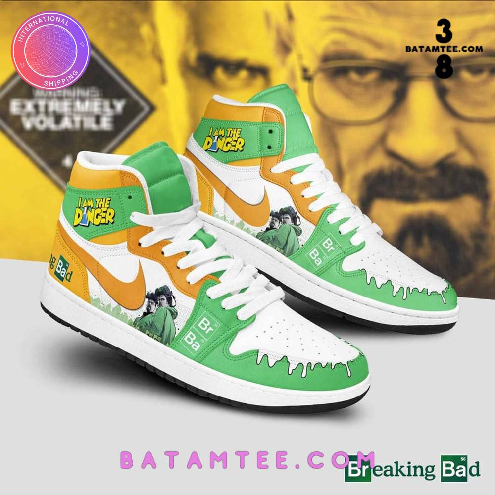 Breaking Bad Walter White "I'm Danger" Air Jordan 1 Sneaker's Overview - Batamtee Shop - Threads & Totes: Your Style Destination