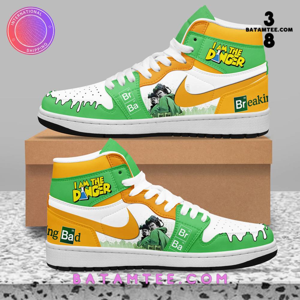 Breaking Bad Walter White "I'm Danger" Air Jordan 1 Sneaker's Overview - Batamtee Shop - Threads & Totes: Your Style Destination