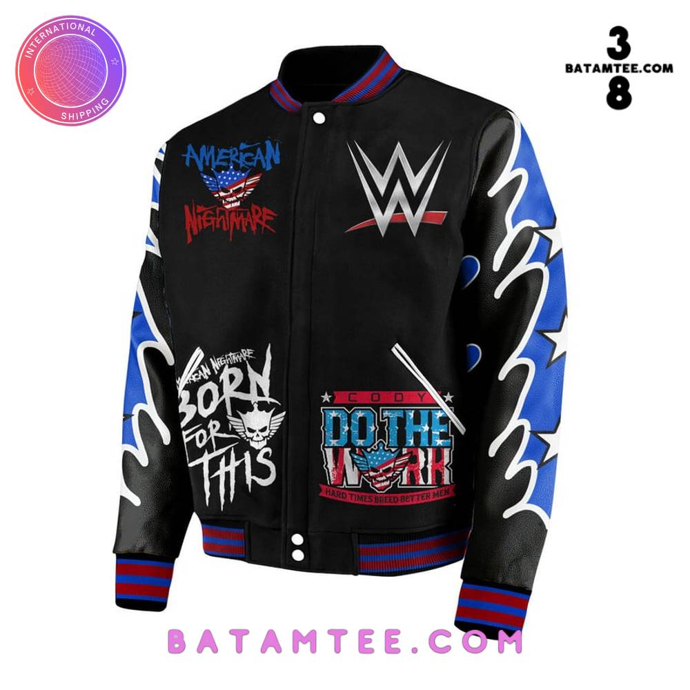 Cody Rhodes WWE American Nightmare Baseball Jacket