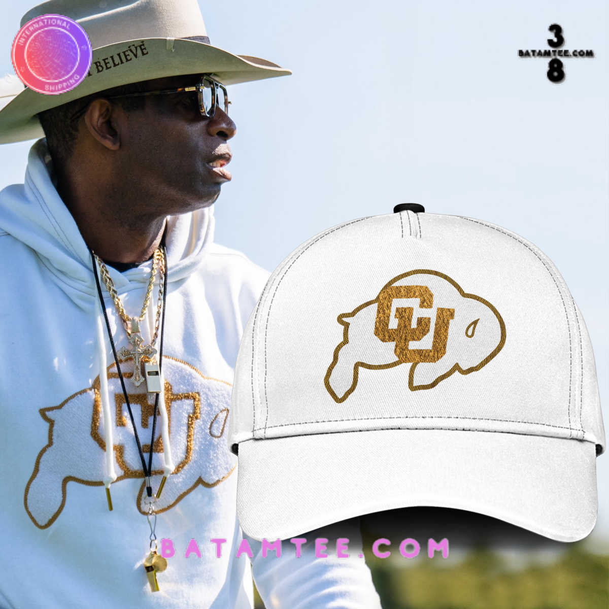 Colorado Buffaloes Football Deion Sanders Coach Prime Limited Classic Cap