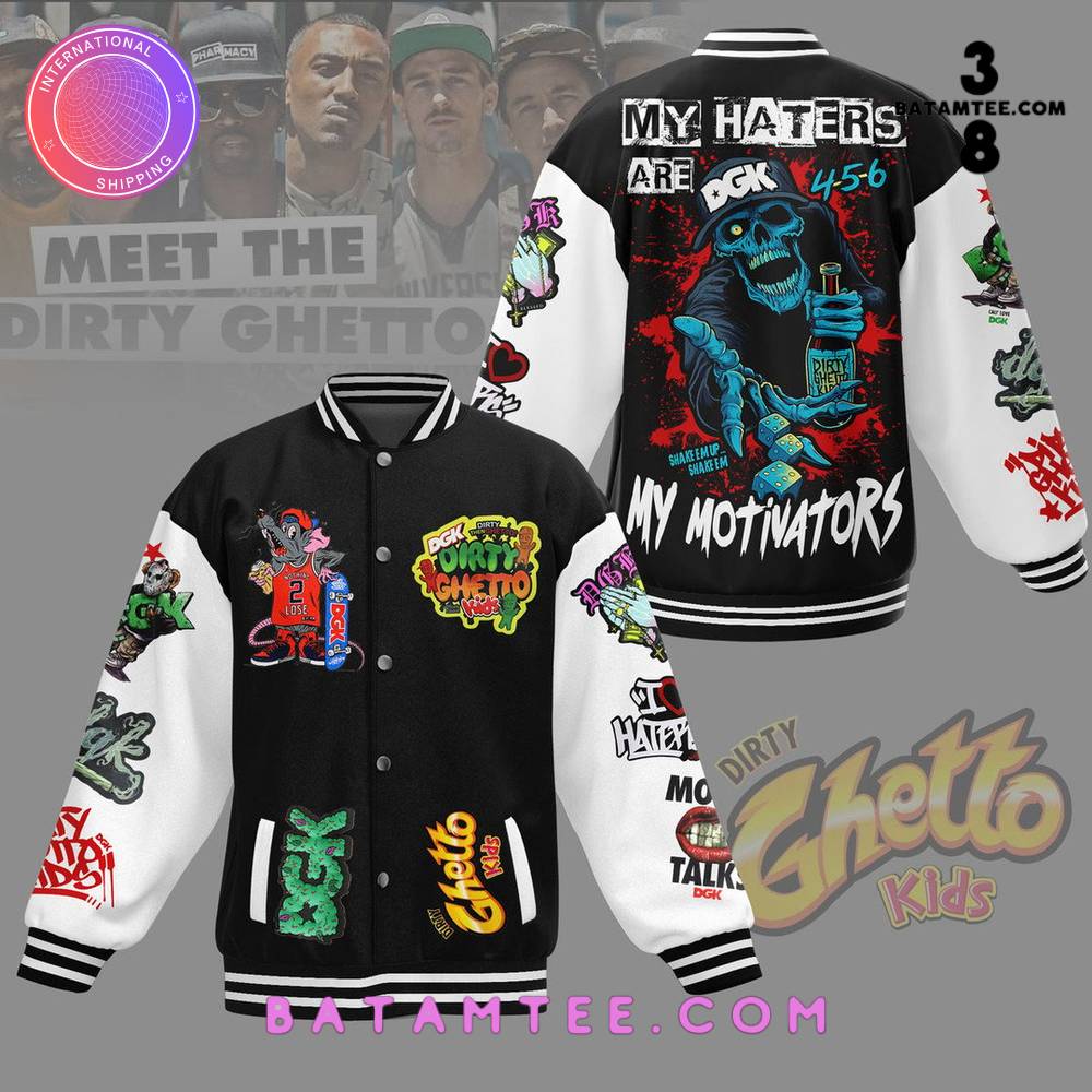 DGK Dirty Ghetto Kids Baseball Jacket's Overview - Batamtee Shop - Threads & Totes: Your Style Destination