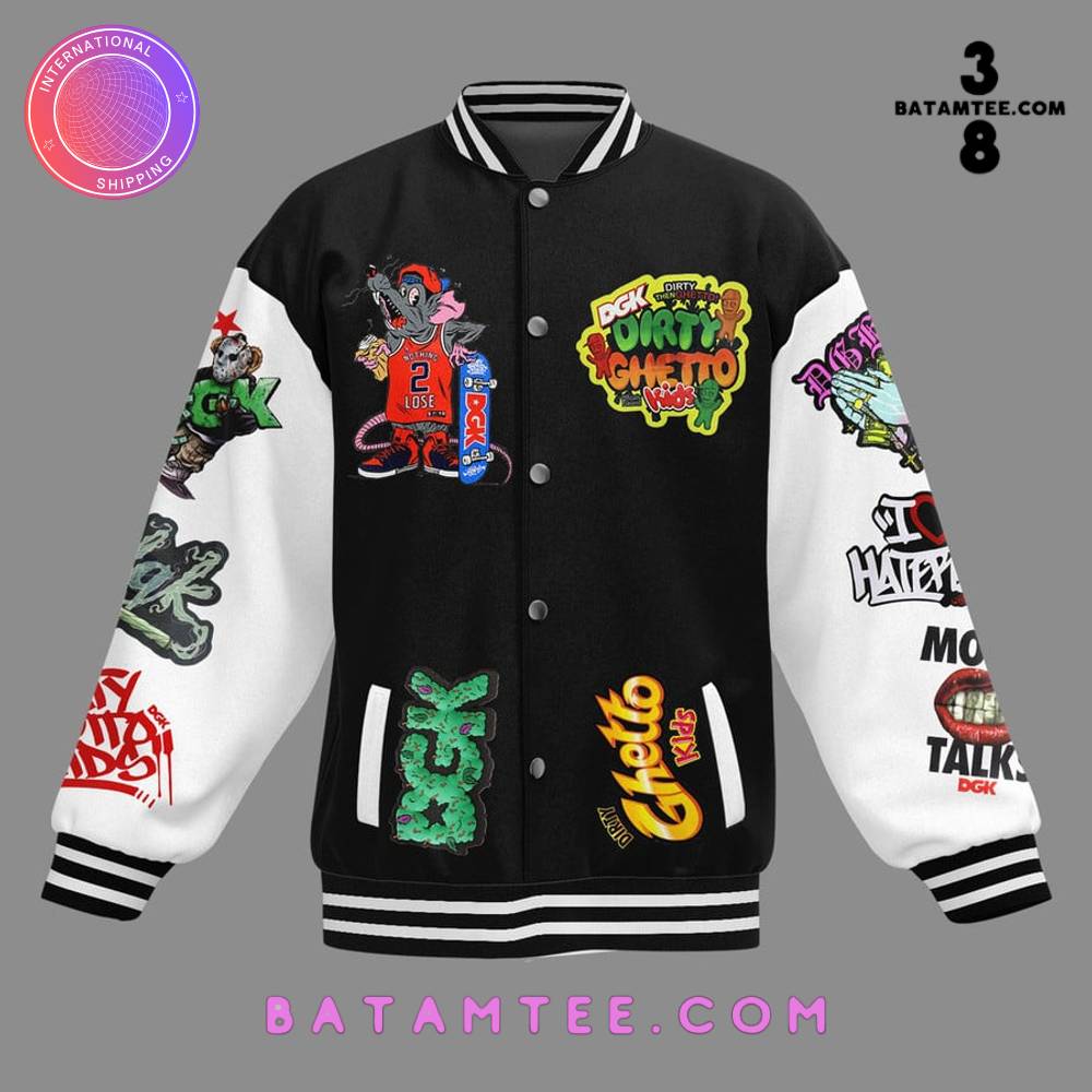 DGK Dirty Ghetto Kids Baseball Jacket's Overview - Batamtee Shop - Threads & Totes: Your Style Destination