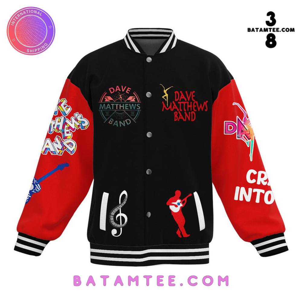 Dave Matthews Band Baseball Jacket's Overview - Batamtee Shop - Threads & Totes: Your Style Destination