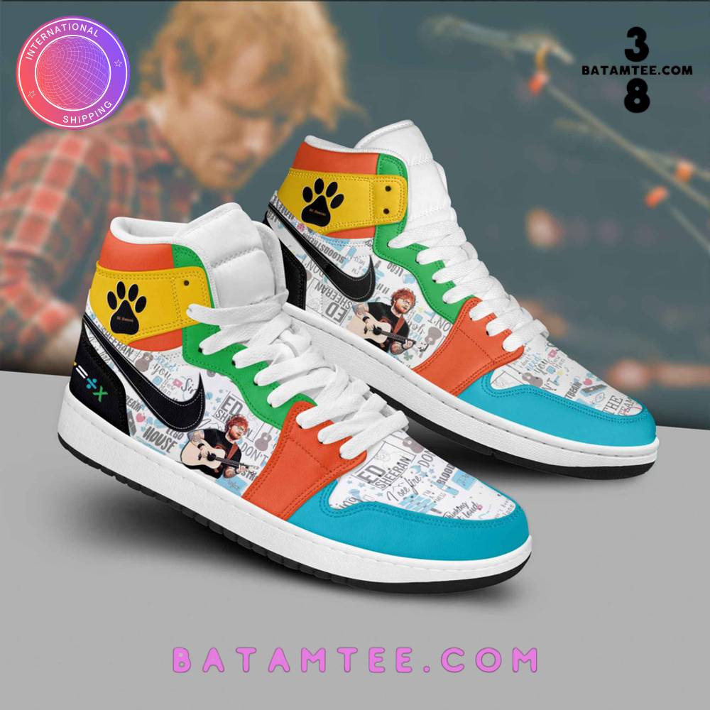 Ed Sheeran Air Jordan 1 Sneaker's Overview - Batamtee Shop - Threads & Totes: Your Style Destination