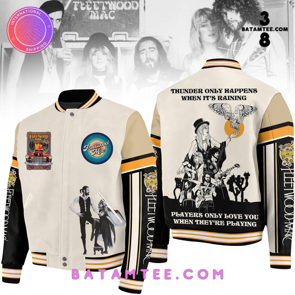 Fleetwood Mac Rock Band Baseball Jacket's Overview - Batamtee Shop - Threads & Totes: Your Style Destination