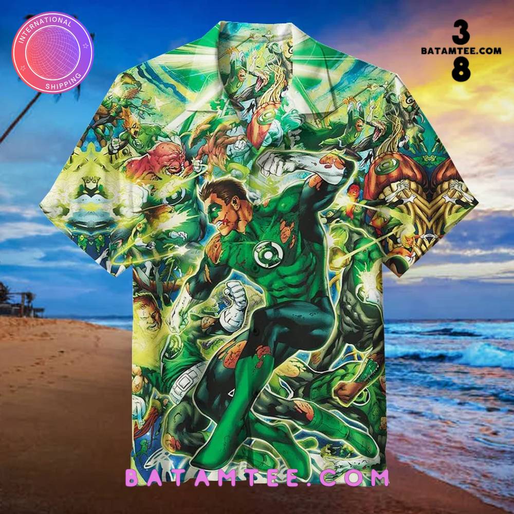 Green Lantern Hawaiian Shirt's Overview - Batamtee Shop - Threads & Totes: Your Style Destination