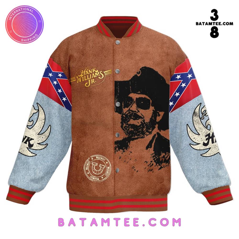 Hank William Jr An American Tradition Baseball Jacket's Overview - Batamtee Shop - Threads & Totes: Your Style Destination