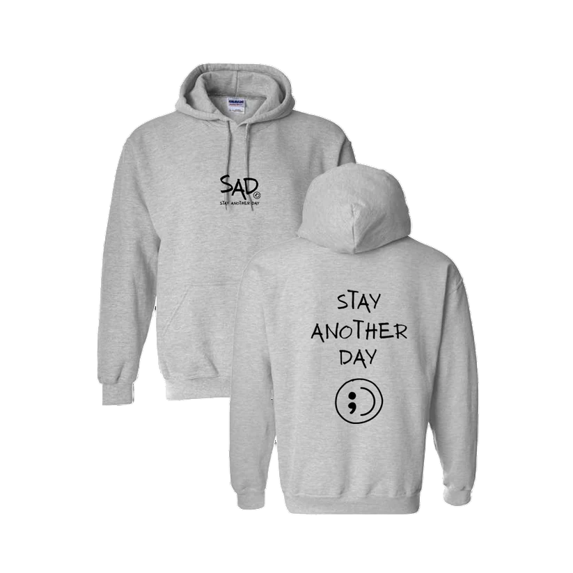 Stay Another Day Black Hoodie's Overview - Batamtee Shop - Threads & Totes: Your Style Destination