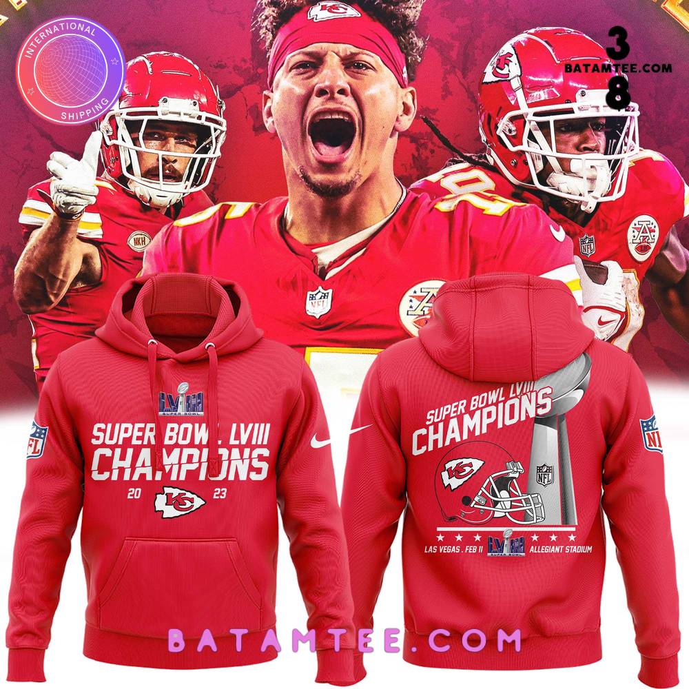 Kansas City Chiefs Super Bowl Champions Red Hoodie's Overview - Batamtee Shop - Threads & Totes: Your Style Destination