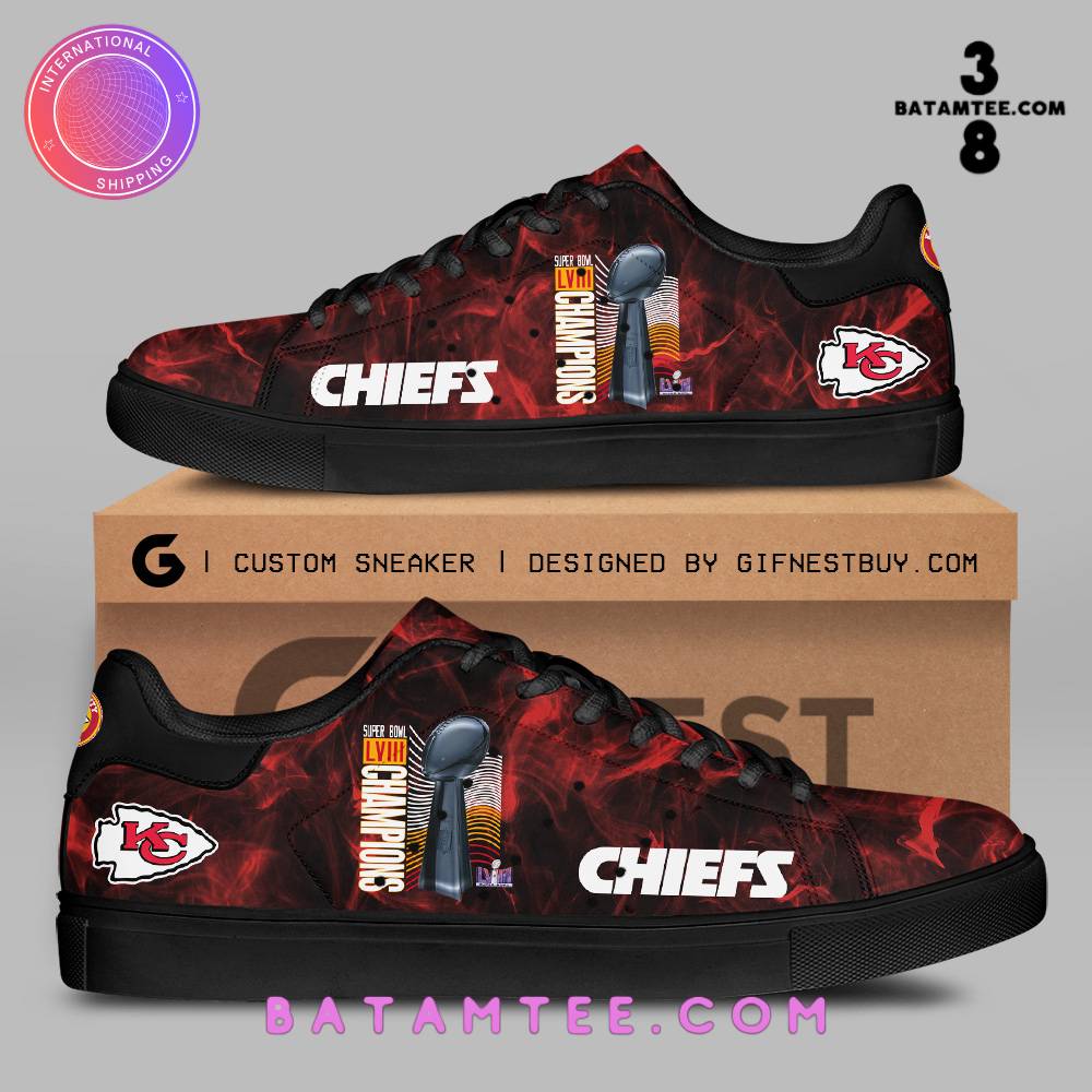 Kansas City Chiefs Super Bowl Champions Stan Smith Shoes's Overview - Batamtee Shop - Threads & Totes: Your Style Destination