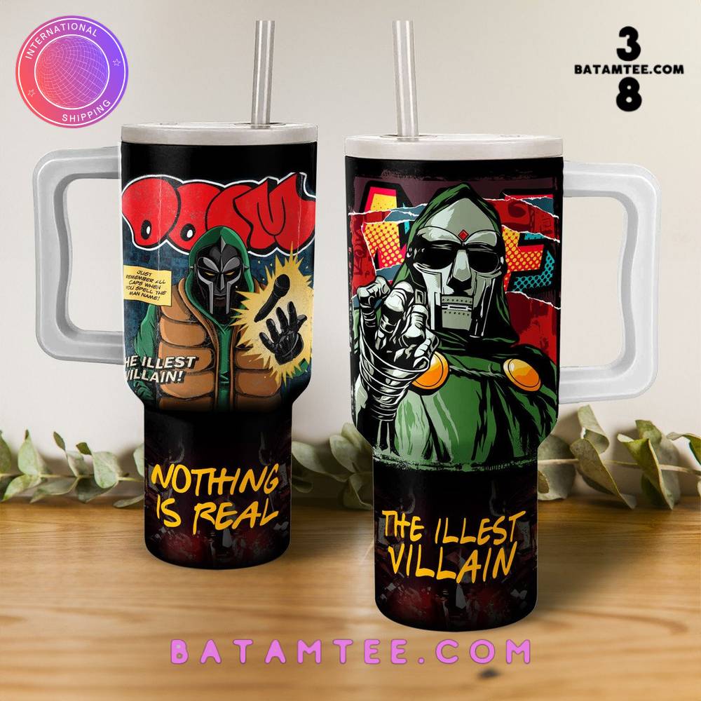 MF Doom The Illest Villain Stanley Tumbler 40oz's Overview - Batamtee Shop - Threads & Totes: Your Style Destination