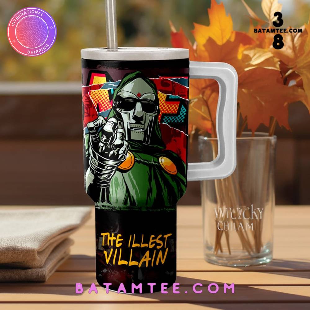 MF Doom The Illest Villain Stanley Tumbler 40oz's Overview - Batamtee Shop - Threads & Totes: Your Style Destination